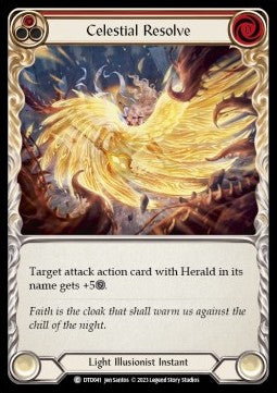Celestial Resolve (Red) [DTD041] (Dusk till Dawn) Regular