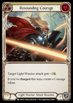Resounding Courage (Yellow) [DTD070] (Dusk till Dawn) Rainbow Foil