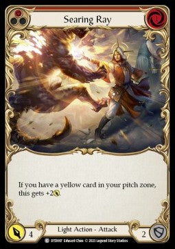 Searing Ray (Red) [DTD097] (Dusk till Dawn) Rainbow Foil