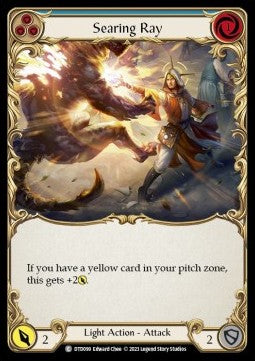 Searing Ray (Blue) [DTD099] (Dusk till Dawn) Rainbow Foil