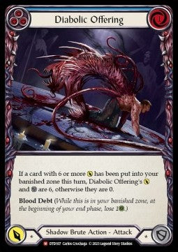 Diabolic Offering [DTD107] (Dusk till Dawn) Rainbow Foil