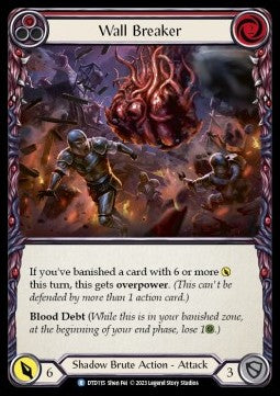 Wall Breaker (Red) [DTD115] (Dusk till Dawn) Rainbow Foil