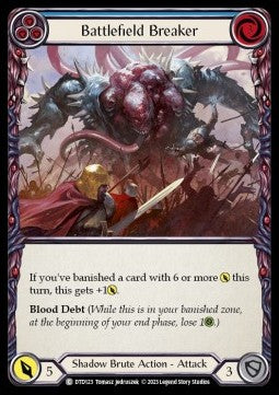 Battlefield Breaker (Blue) [DTD123] (Dusk till Dawn) Regular