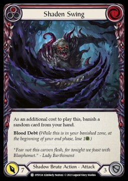 Shaden Swing (Red) [DTD124] (Dusk till Dawn) Rainbow Foil