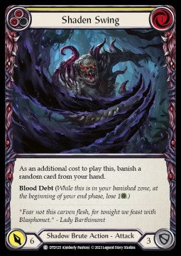 Shaden Swing (Yellow) [DTD125] (Dusk till Dawn) Rainbow Foil