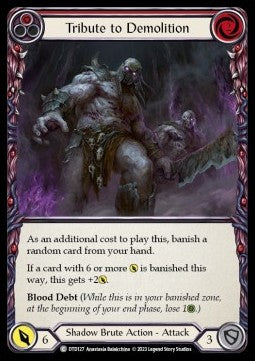 Tribute to Demolition (Red) [DTD127] (Dusk till Dawn) Rainbow Foil