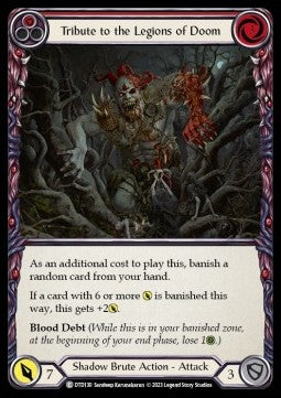 Tribute to the Legions of Doom (Red) [DTD130] (Dusk till Dawn) Rainbow Foil