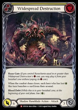 Widespread Destruction [DTD138] (Dusk till Dawn) Regular