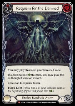 Requiem for the Damned [DTD141] (Dusk till Dawn) Rainbow Foil