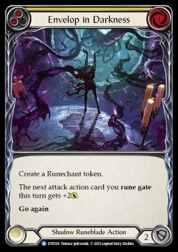 Envelop in Darkness (Yellow) [DTD150] (Dusk till Dawn) Rainbow Foil