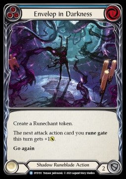 Envelop in Darkness (Blue) [DTD151] (Dusk till Dawn) Rainbow Foil