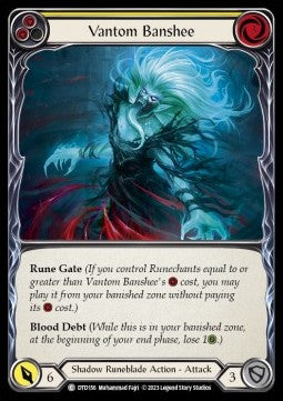 Vantom Banshee (Yellow) [DTD156] (Dusk till Dawn) Rainbow Foil