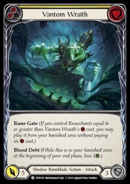 Vantom Wraith (Yellow) [DTD159] (Dusk till Dawn) Rainbow Foil