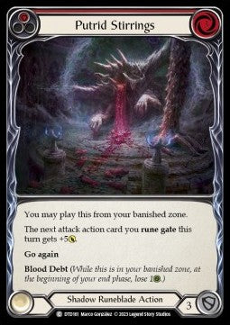 Putrid Stirrings (Red) [DTD161] (Dusk till Dawn) Rainbow Foil
