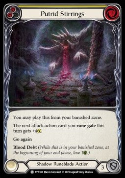 Putrid Stirrings (Yellow) [DTD162] (Dusk till Dawn) Regular