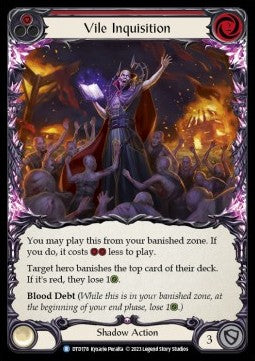 Vile Inquisition (Red) [DTD178] (Dusk till Dawn) Regular