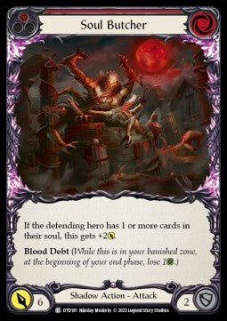 Soul Butcher (Red) [DTD181] (Dusk till Dawn) Regular