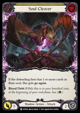 Soul Cleaver (Yellow) [DTD185] (Dusk till Dawn) Regular
