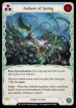 Anthem of Spring [DTD196] (Dusk till Dawn) Rainbow Foil