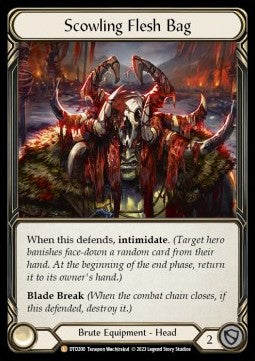 Scowling Flesh Bag [DTD200] (Dusk till Dawn) Cold Foil