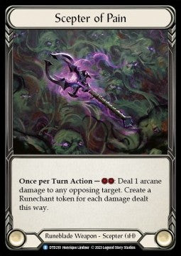 Scepter of Pain [DTD210] (Dusk till Dawn) Cold Foil