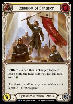 Banneret of Salvation [DTD055] (Dusk till Dawn) Rainbow Foil