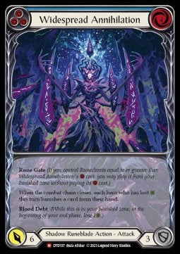 Widespread Annihilation (Extended Art) [DTD137] (Dusk till Dawn) Rainbow Foil