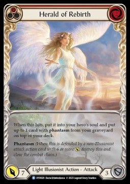 Herald of Rebirth (Red) (Extended Art) [DTD020] (Dusk till Dawn) Regular