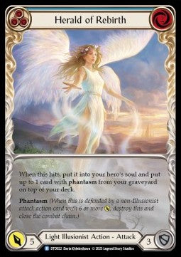 Herald of Rebirth (Blue) (Extended Art) [DTD022] (Dusk till Dawn) Regular