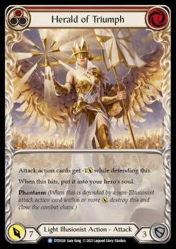 Herald of Triumph (Red) (Extended Art) [DTD026] (Dusk till Dawn) Regular