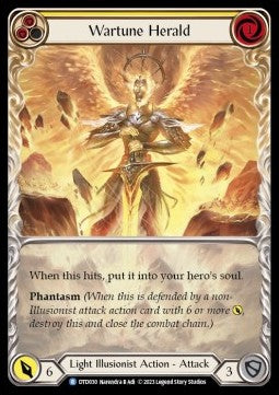 Wartune Herald (Yellow) (Extended Art) [DTD030] (Dusk till Dawn) Regular