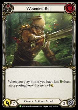 Wounded Bull (Red) [JDG014] (Judge Promos) Cold Foil