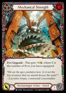 Mechanical Strength (Blue) [EVO069] (Bright Lights) Rainbow Foil