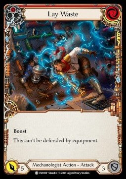 Lay Waste (Red) [EVO207] (Bright Lights) Regular