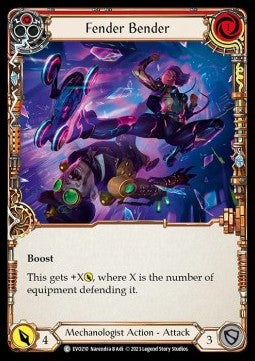 Fender Bender (Red) [EVO210] (Bright Lights) Rainbow Foil