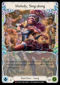 Melody, Sing-along [TCC049] (Round the Table: TCC x LSS) Rainbow Foil