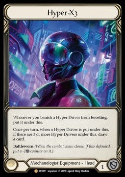 Hyper-X3 [EVO011] (Bright Lights) Rainbow Foil