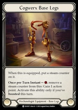 Cogwerx Base Legs [EVO017] (Bright Lights) Cold Foil