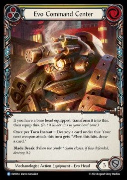 Evo Command Center [EVO034] (Bright Lights) Cold Foil