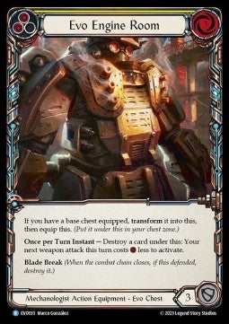 Evo Engine Room [EVO035] (Bright Lights) Cold Foil