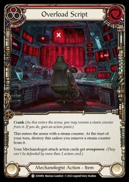 Overload Script [EVO096] (Bright Lights) Rainbow Foil