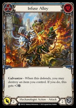 Infuse Alloy (Blue) [EVO122] (Bright Lights) Rainbow Foil