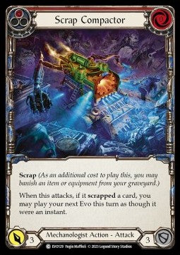 Scrap Compactor (Red) [EVO129] (Bright Lights) Regular