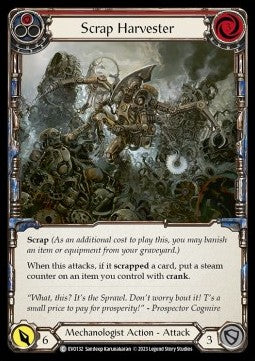 Scrap Harvester (Red) [EVO132] (Bright Lights) Rainbow Foil