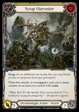 Scrap Harvester (Yellow) [EVO133] (Bright Lights) Rainbow Foil