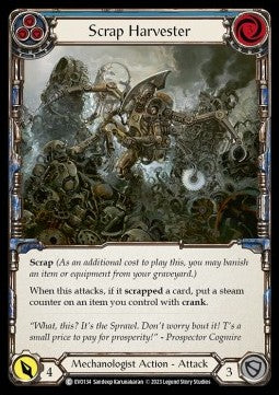 Scrap Harvester (Blue) [EVO134] (Bright Lights) Regular