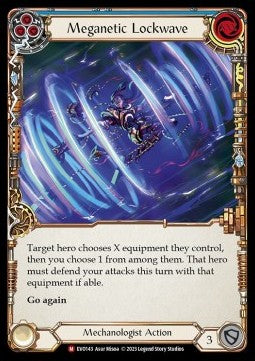 Meganetic Lockwave [EVO143] (Bright Lights) Rainbow Foil