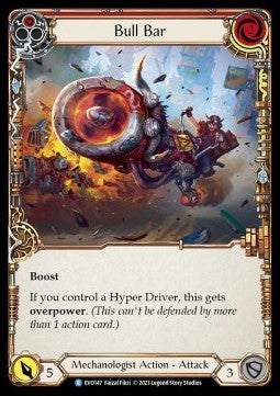 Bull Bar (Red) [EVO147] (Bright Lights) Regular