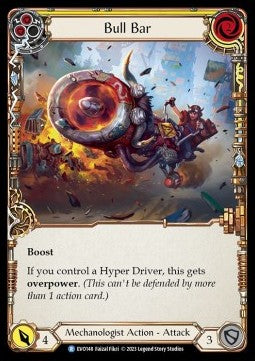 Bull Bar (Yellow) [EVO148] (Bright Lights) Regular