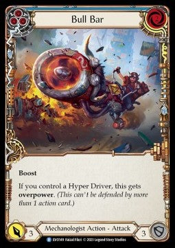 Bull Bar (Blue) [EVO149] (Bright Lights) Rainbow Foil